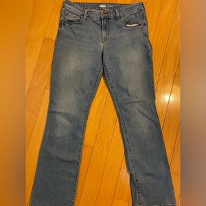 Old Navy kicker boot cut jeans, size 12